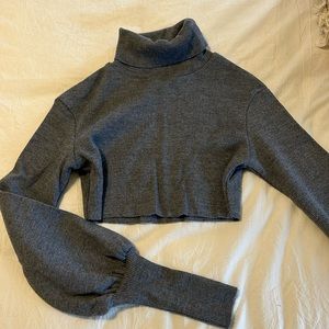 Choosy grey sweater/sweatpant set S top M bottoms